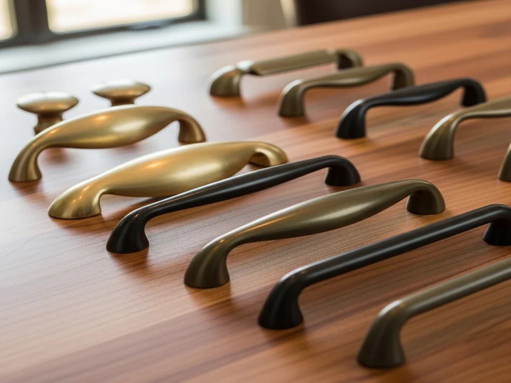 Choosing Cabinet Hardware for a Custom Kitchen